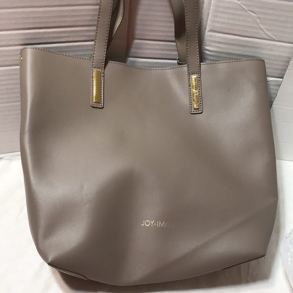 New! Joy and Iman leather tote - Picture 2 of 6